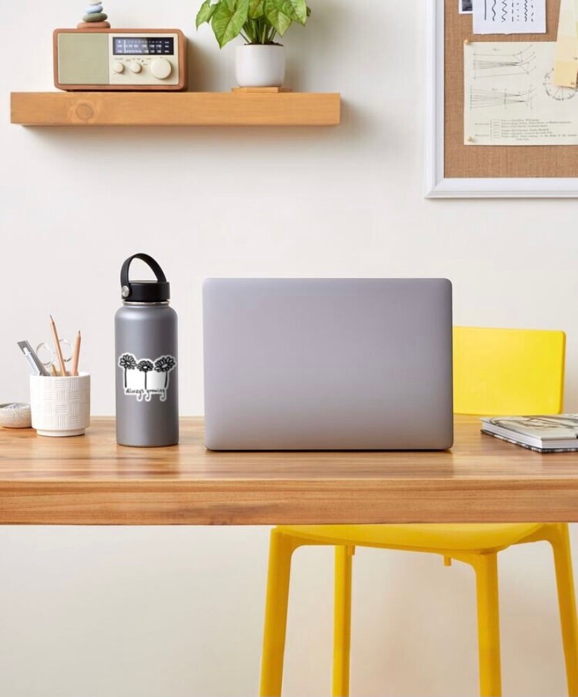 Always Growing Sticker