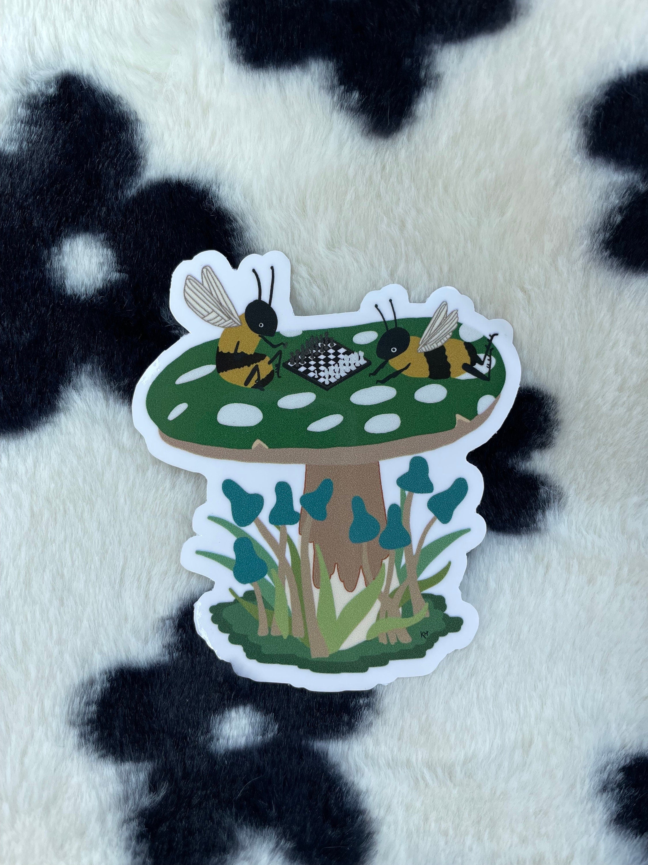 Queen Bee's Gambit Sticker