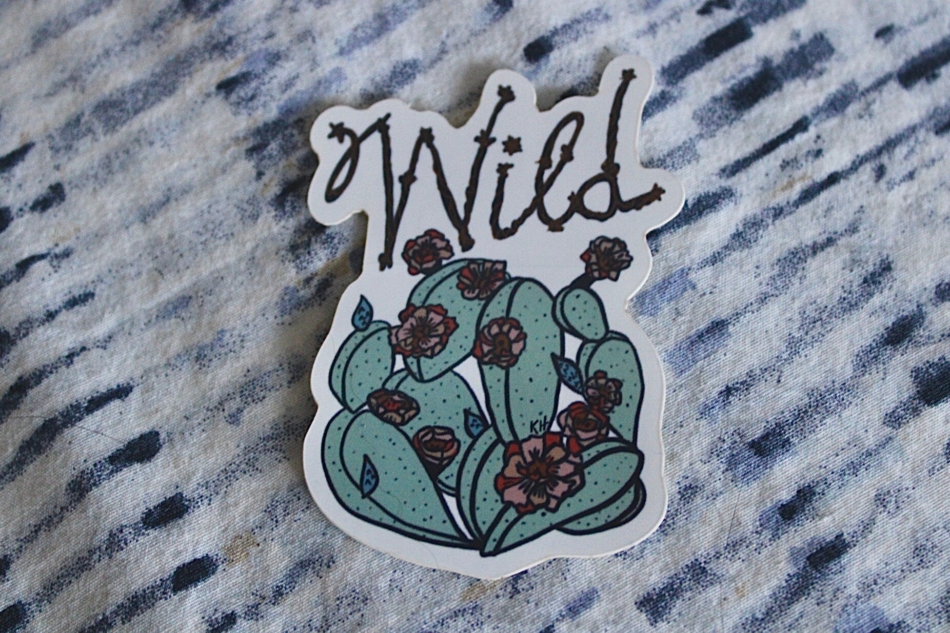 Wild Cactus Cluster Sticker