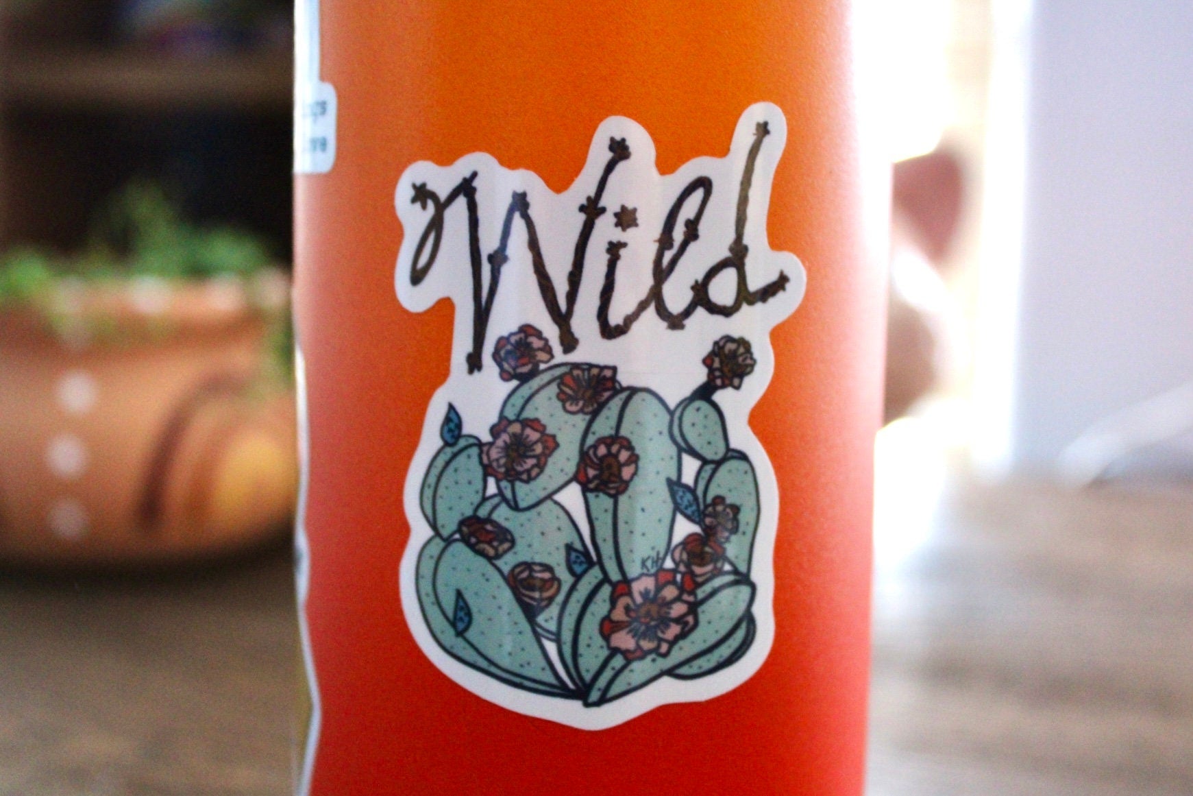 Wild Cactus Cluster Sticker