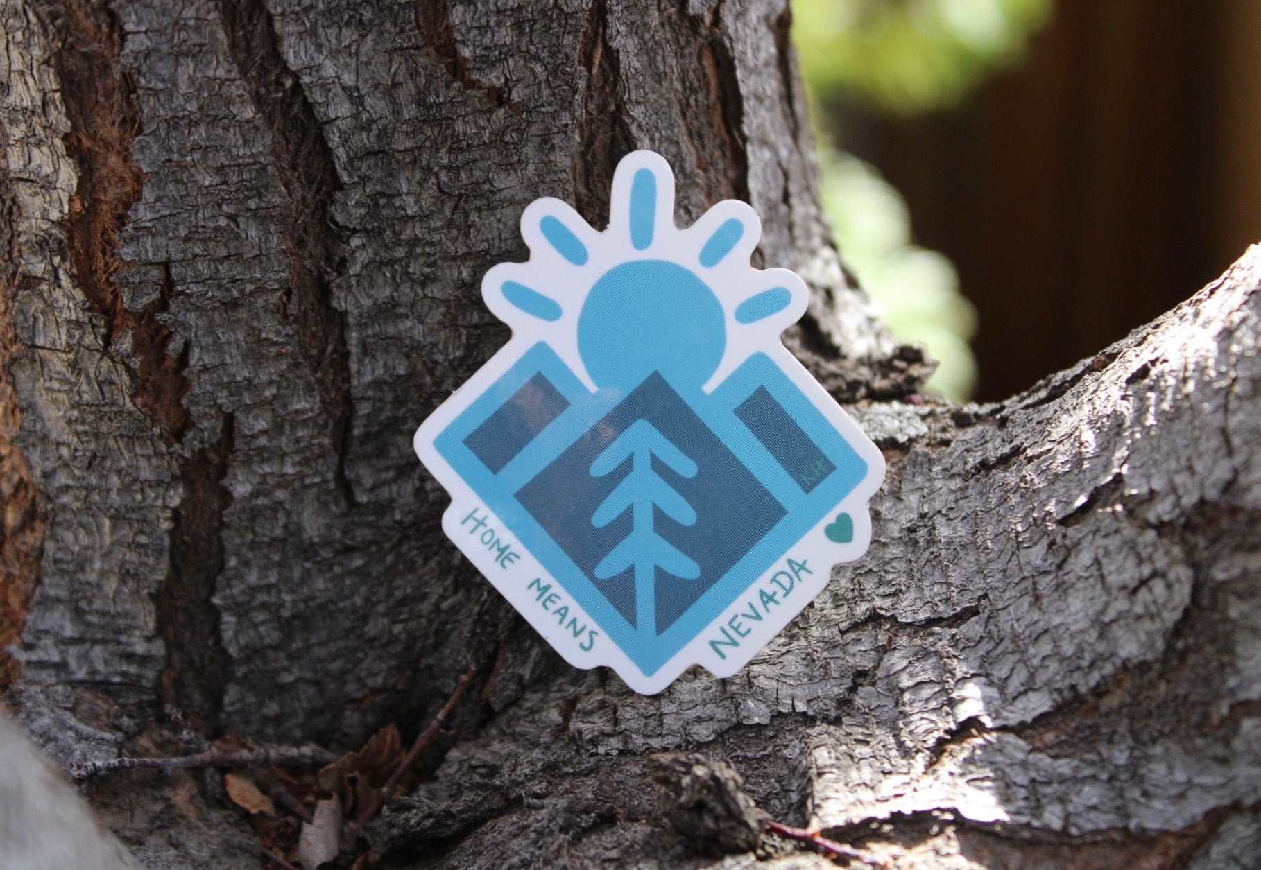 Home Means Nevada Waterproof Sticker