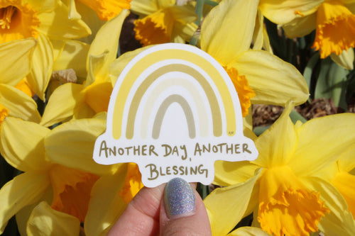 Another Day Another Blessing Waterproof Sticker