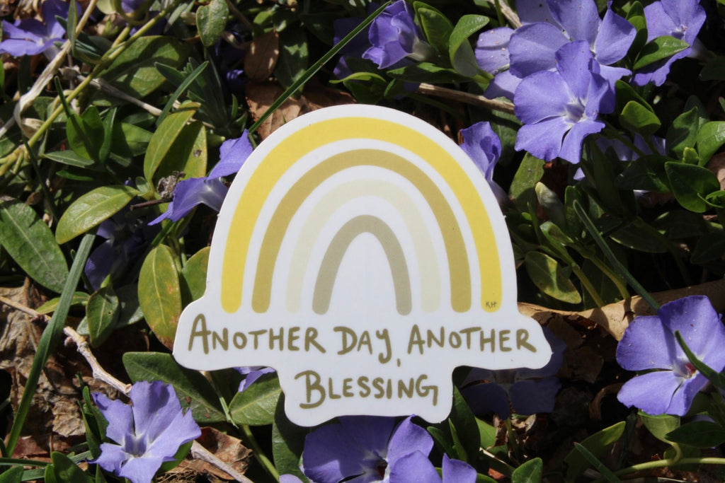 Another Day Another Blessing Waterproof Sticker