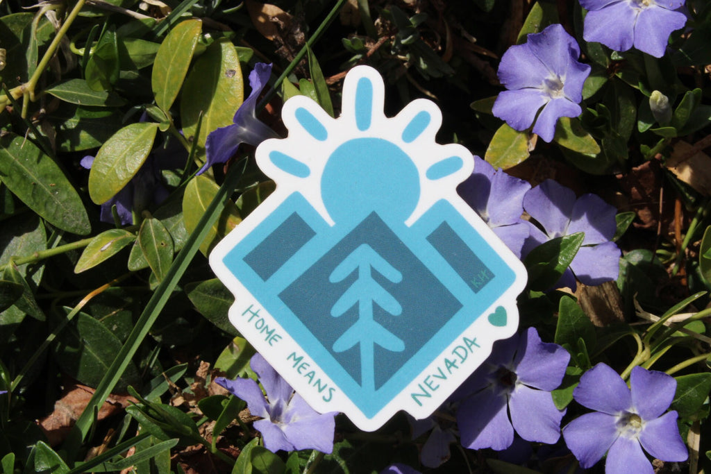 Home Means Nevada Waterproof Sticker