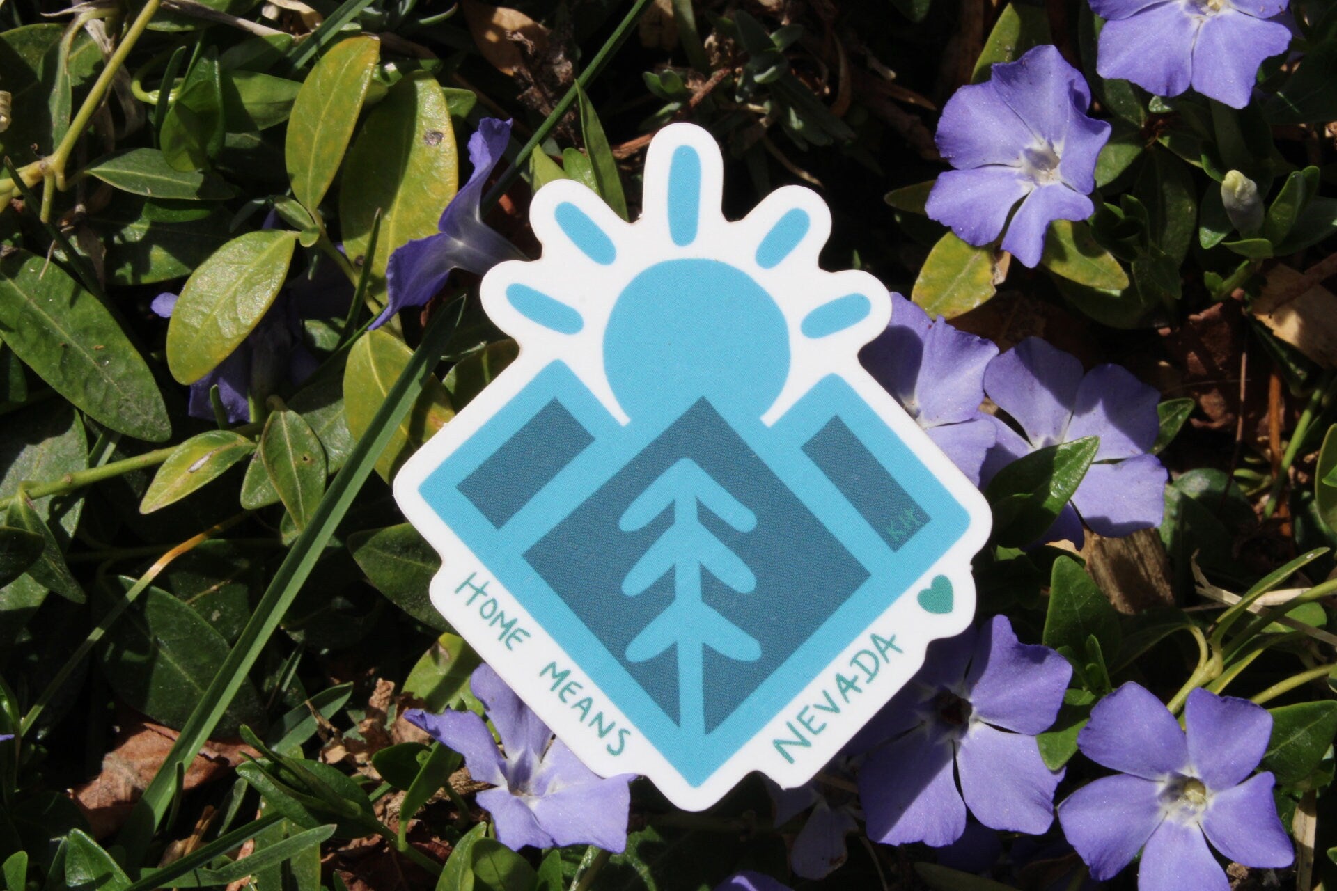 Home Means Nevada Waterproof Sticker