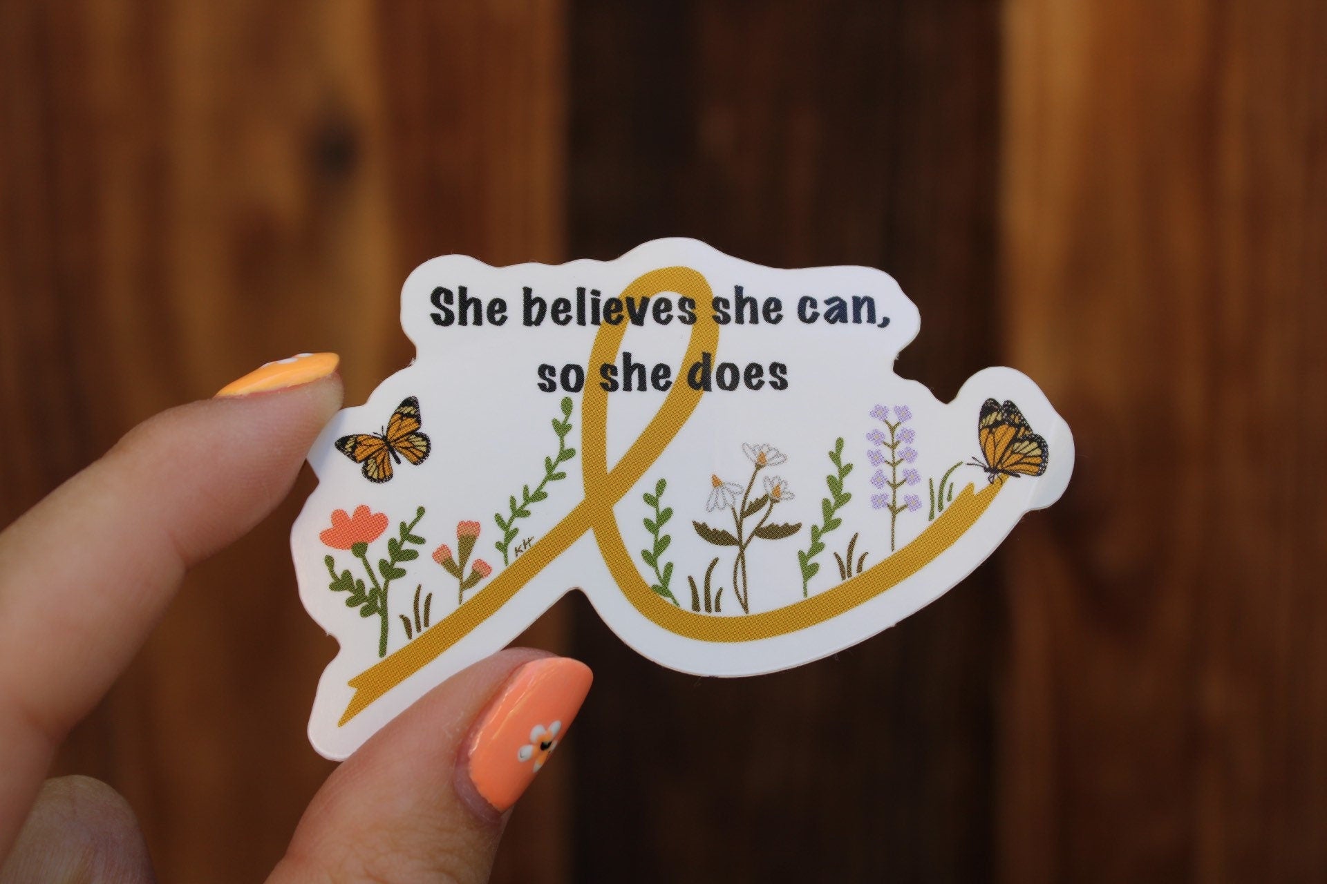She Believes She Can - Sticker