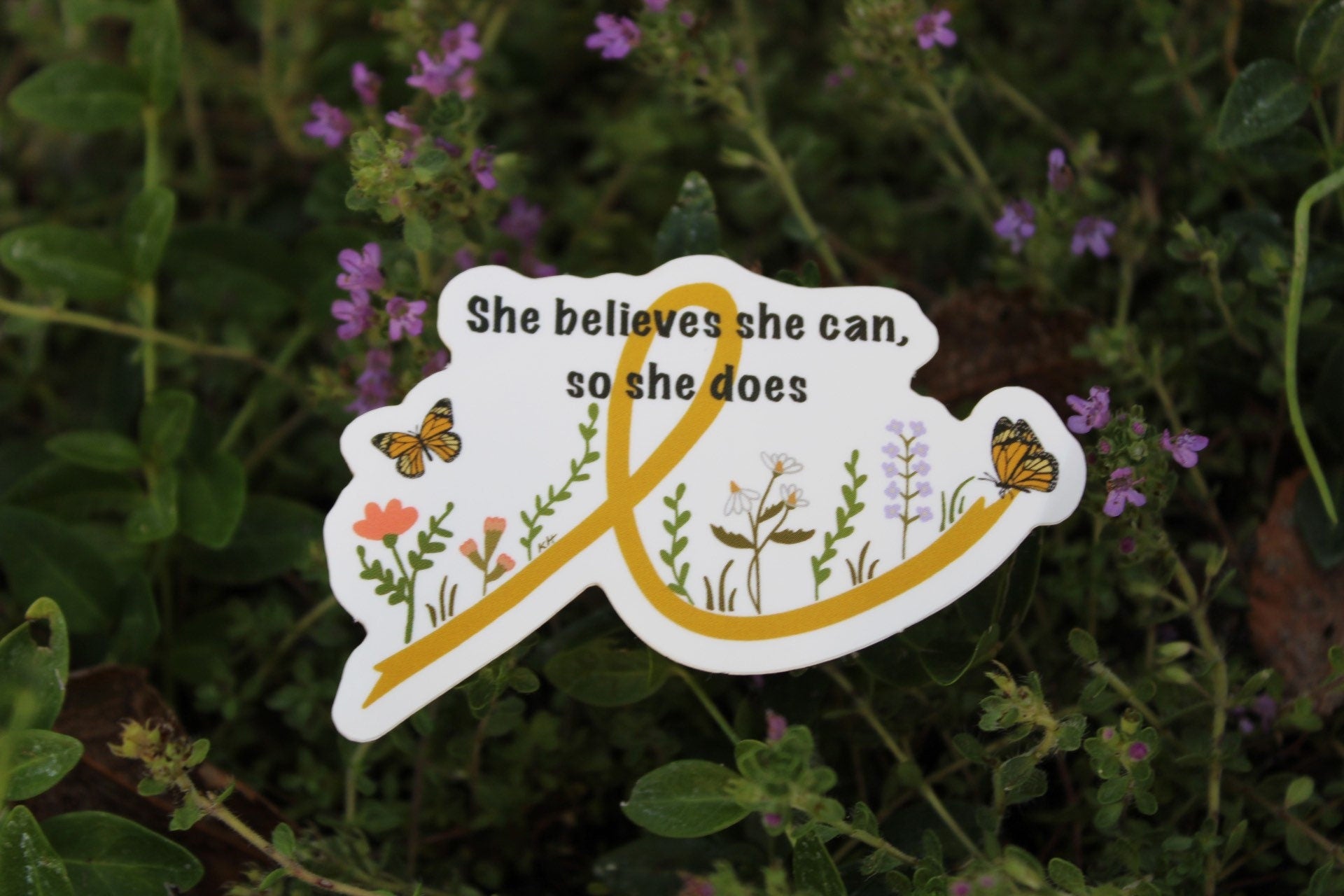 She Believes She Can - Sticker