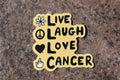Live, Laugh, Love Parody Sticker