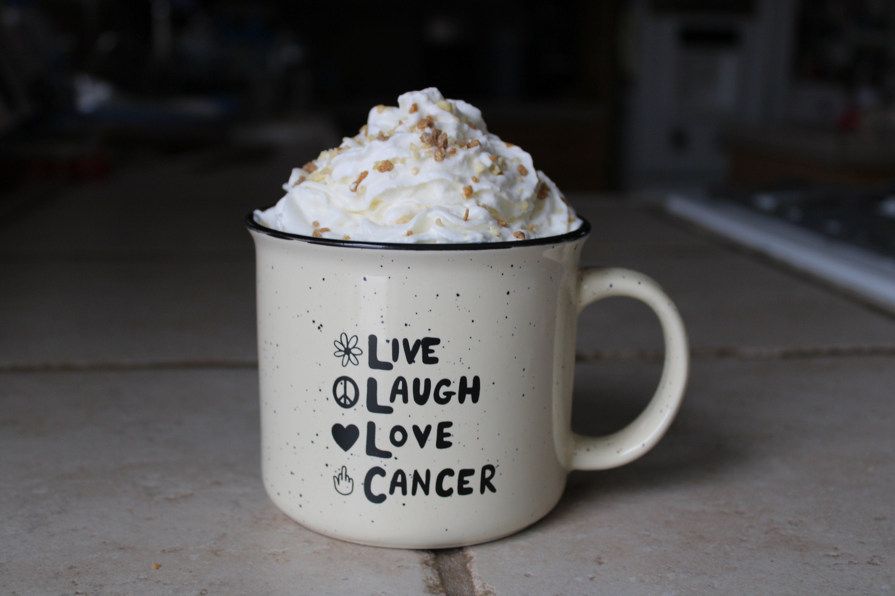 Live, Laugh, Love Parody - Campfire Mug