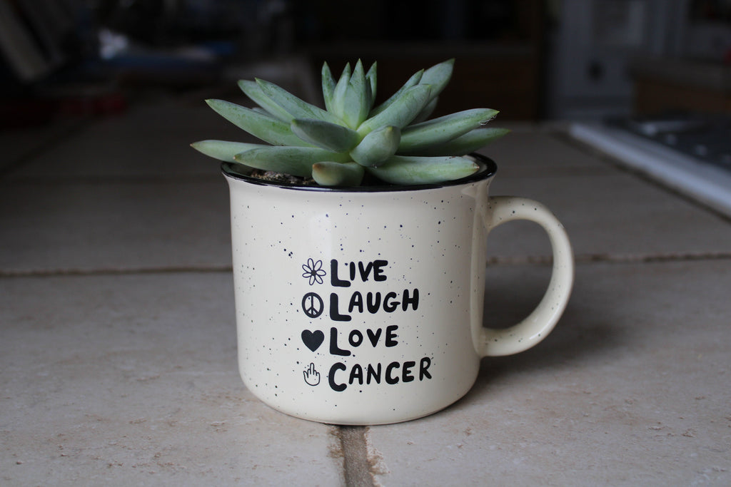 Live, Laugh, Love Parody - Campfire Mug