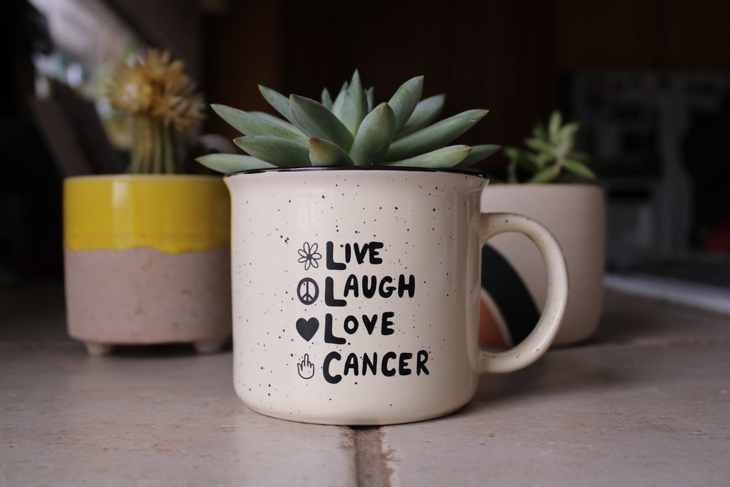 Live, Laugh, Love Parody - Campfire Mug