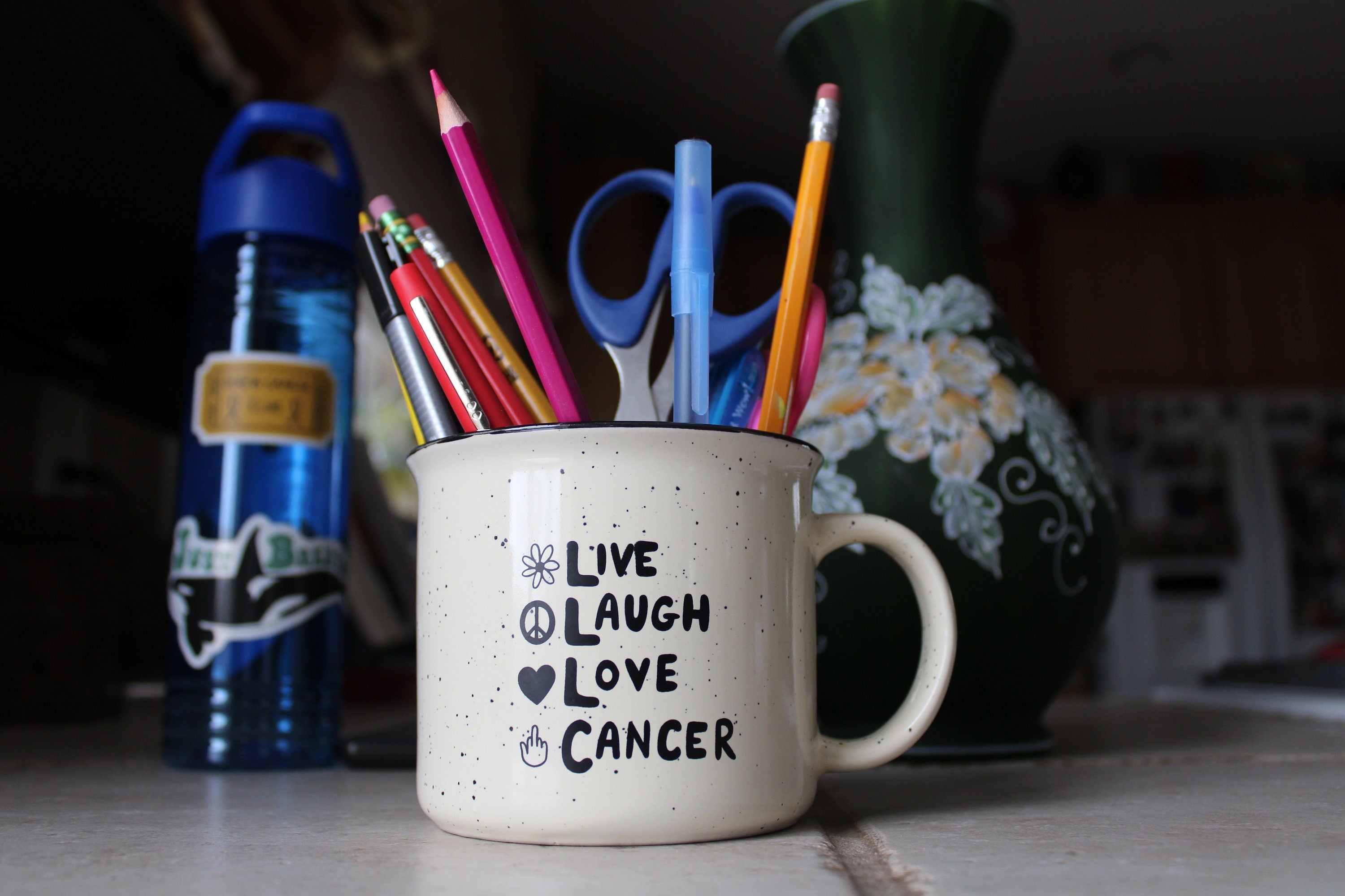 Live, Laugh, Love Parody - Campfire Mug
