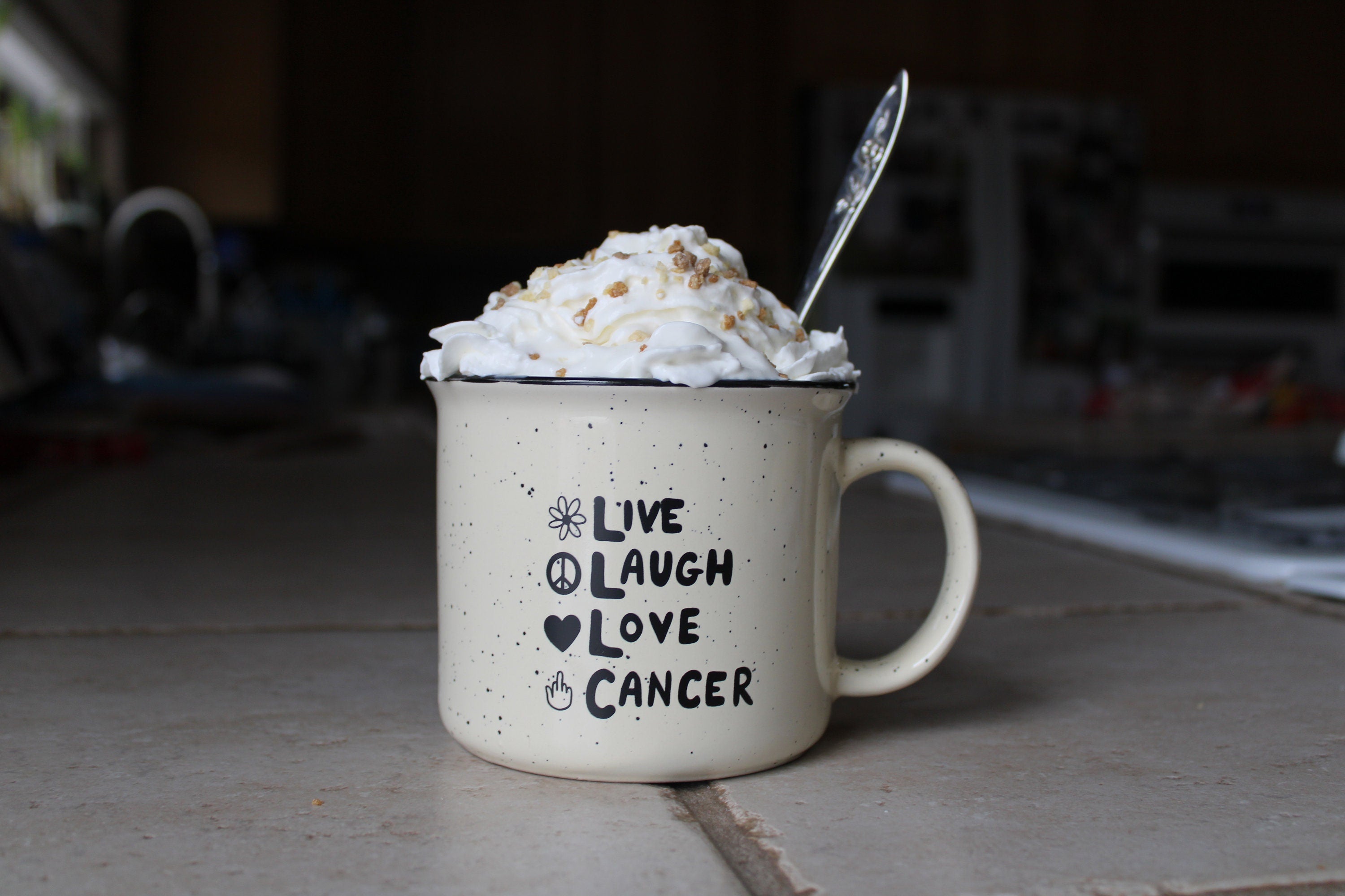 Live, Laugh, Love Parody - Campfire Mug