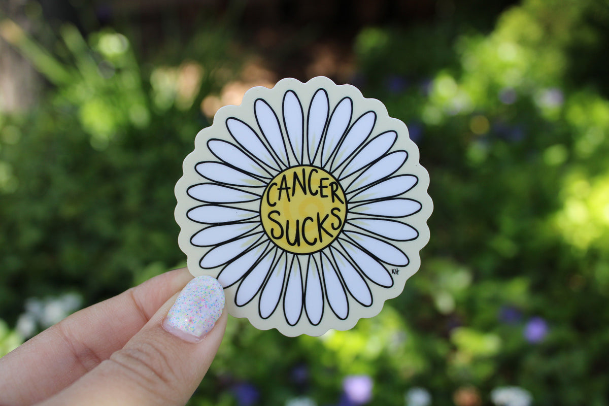 Cancer Sucks Sticker