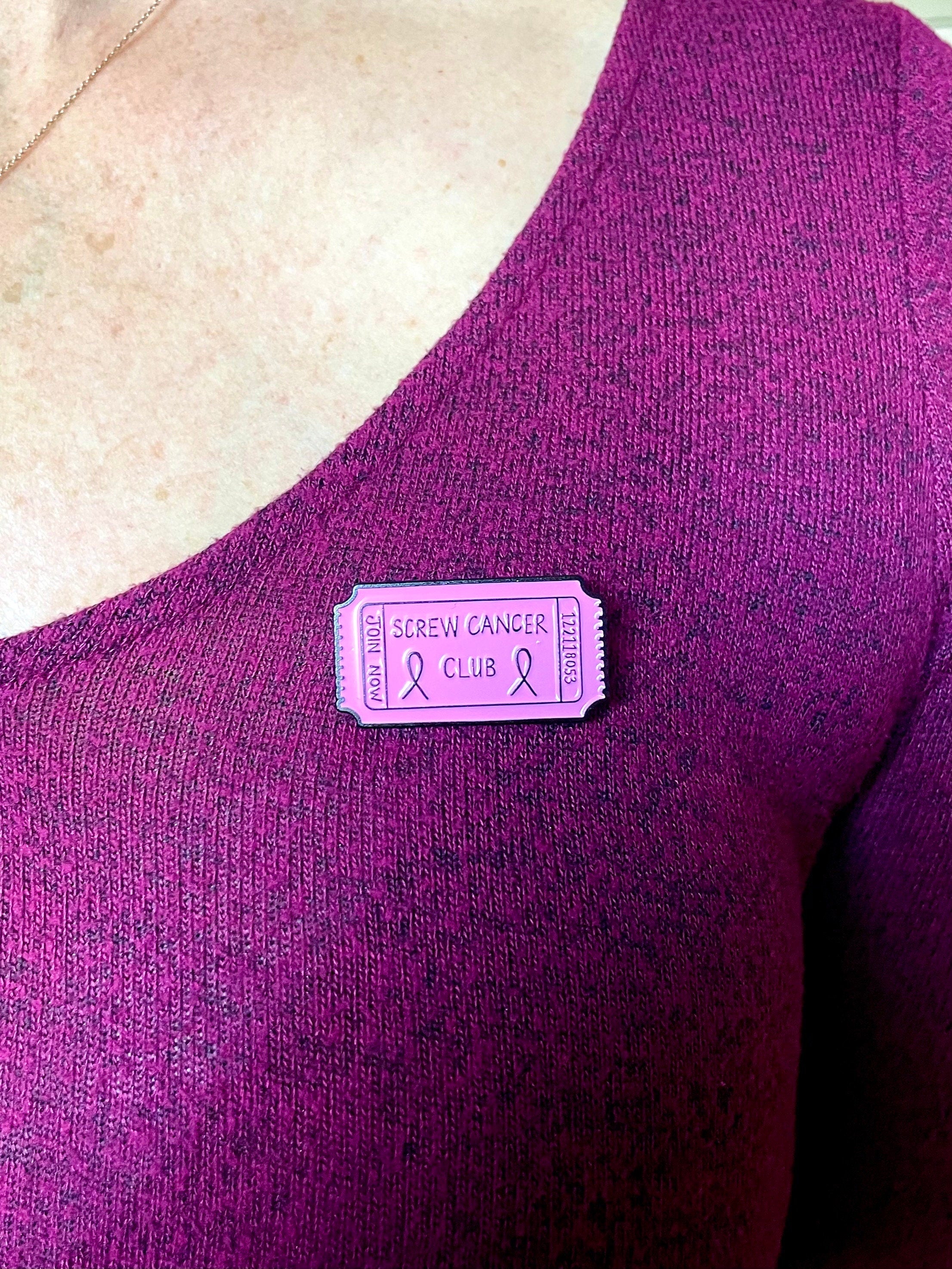 Screw Cancer Club Pink - Enamel Pin