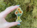 Shimmering Sunflowers Sticker