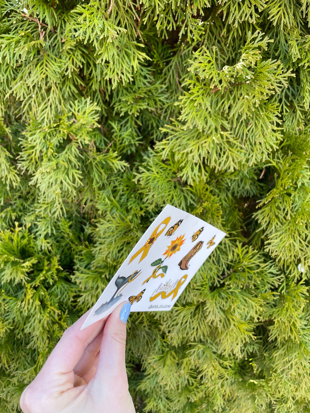 Childhood Cancer Awareness - Waterproof Sticker Sheet