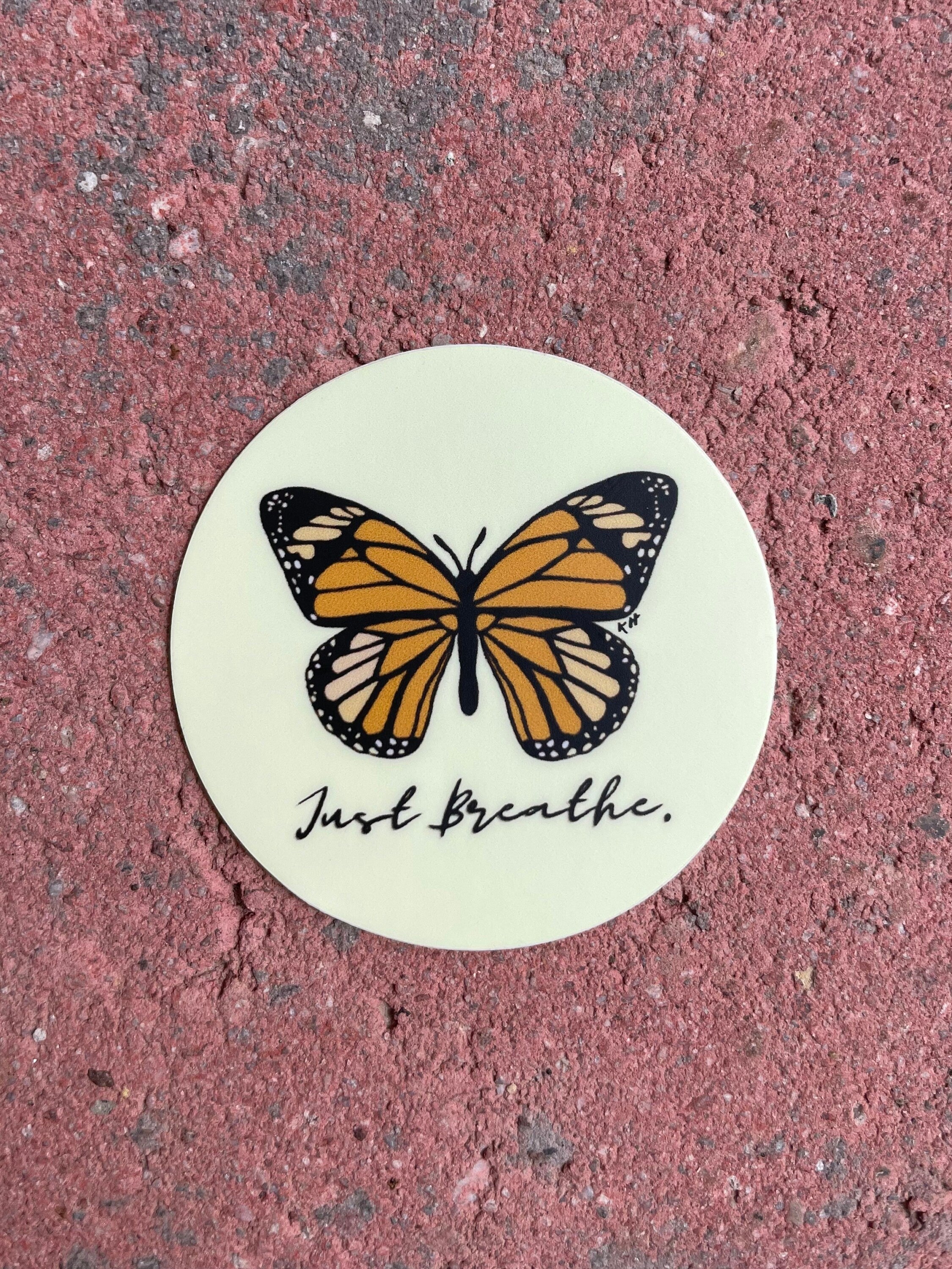 Inspirational Monarch Butterfly - Sticker