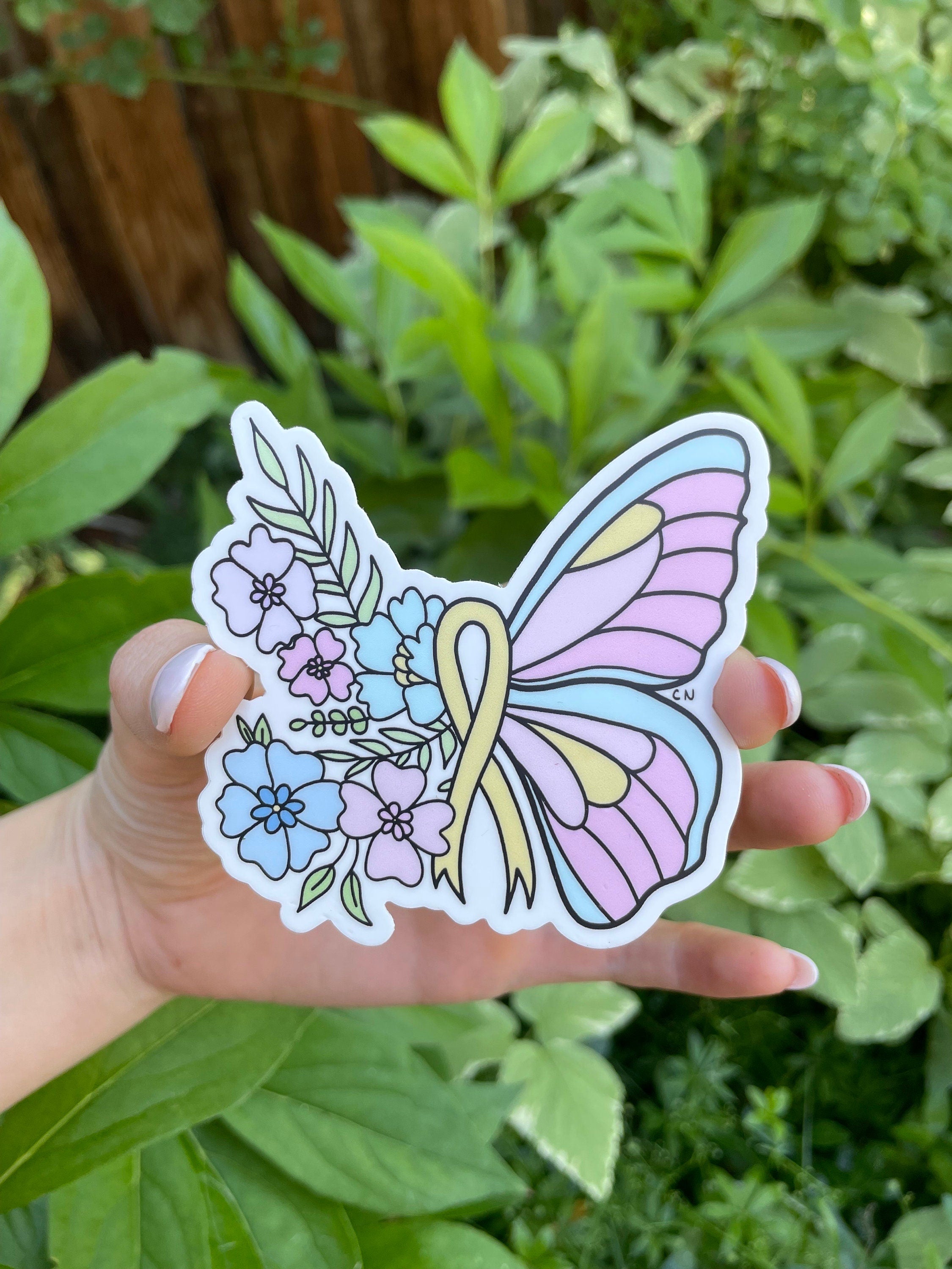 Carrigan’s Wings of Hope - Waterproof Sticker