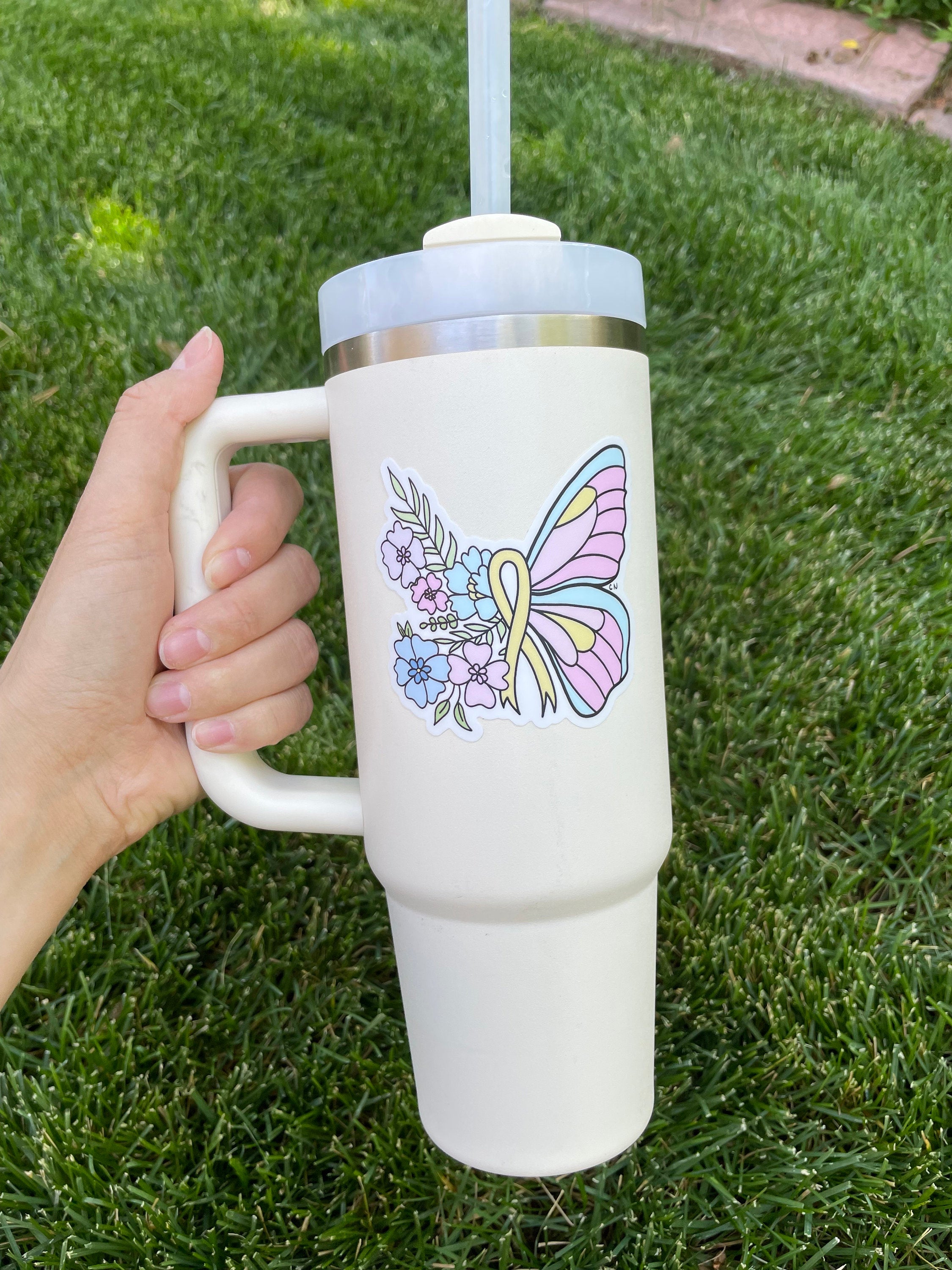 Carrigan’s Wings of Hope - Waterproof Sticker
