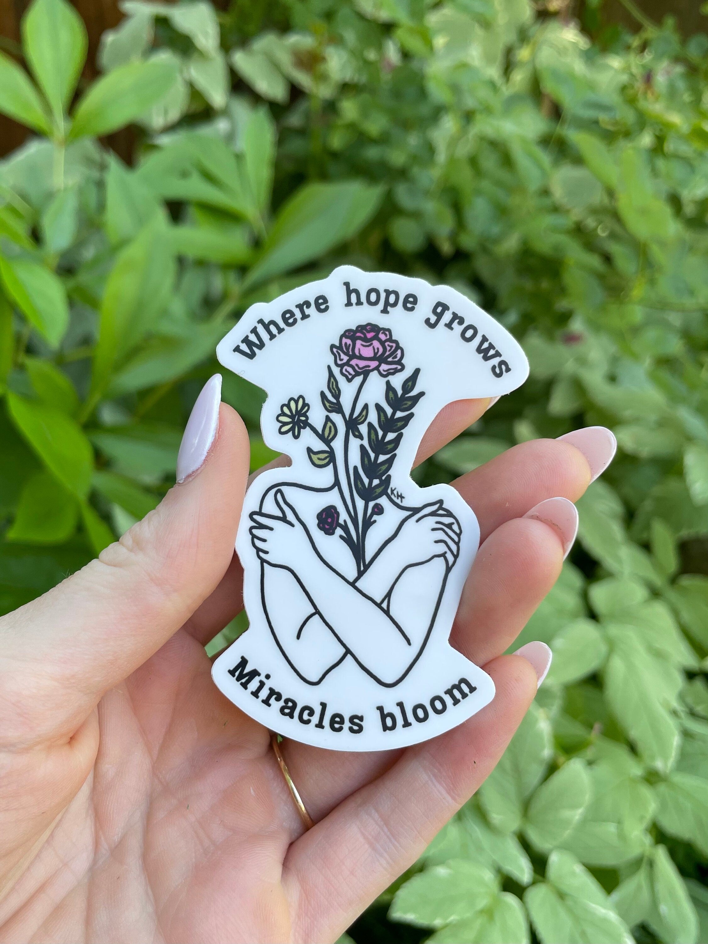 Where Hope Grows - Sticker