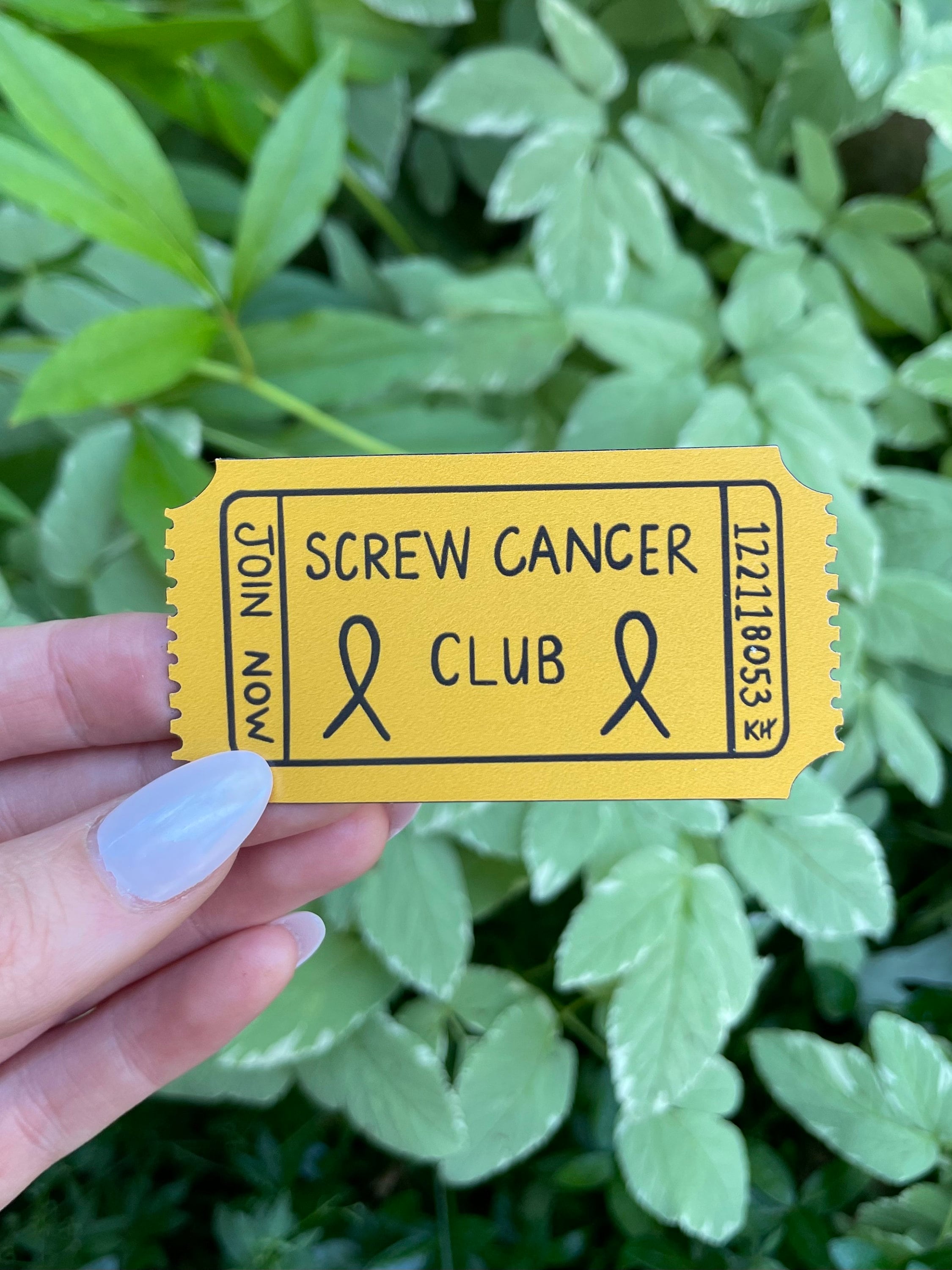 Screw Cancer Club - Magnet