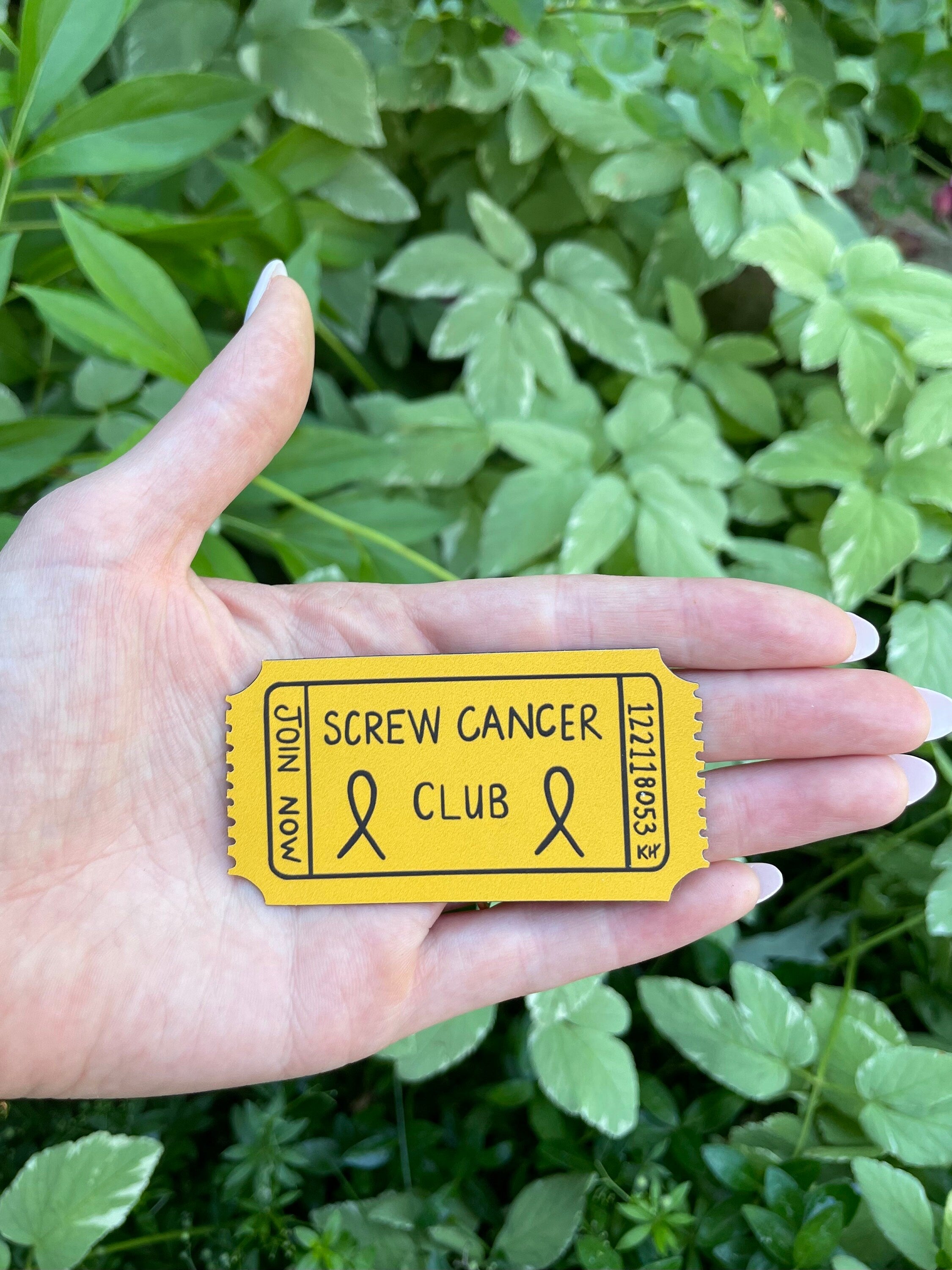 Screw Cancer Club - Magnet