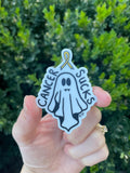 Spooky Cancer Sucks - Waterproof Sticker