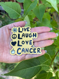 Live Laugh Love Parody Magnet