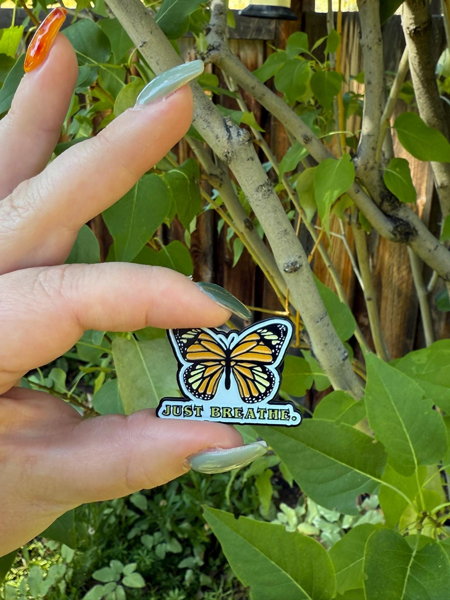 Monarch Butterfly Enamel Pin