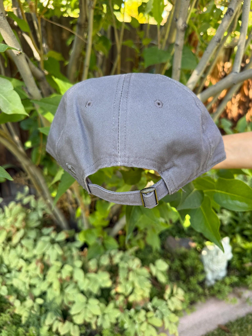 Childhood Cancer/ Sarcoma Floral Ribbon - Grey Hat