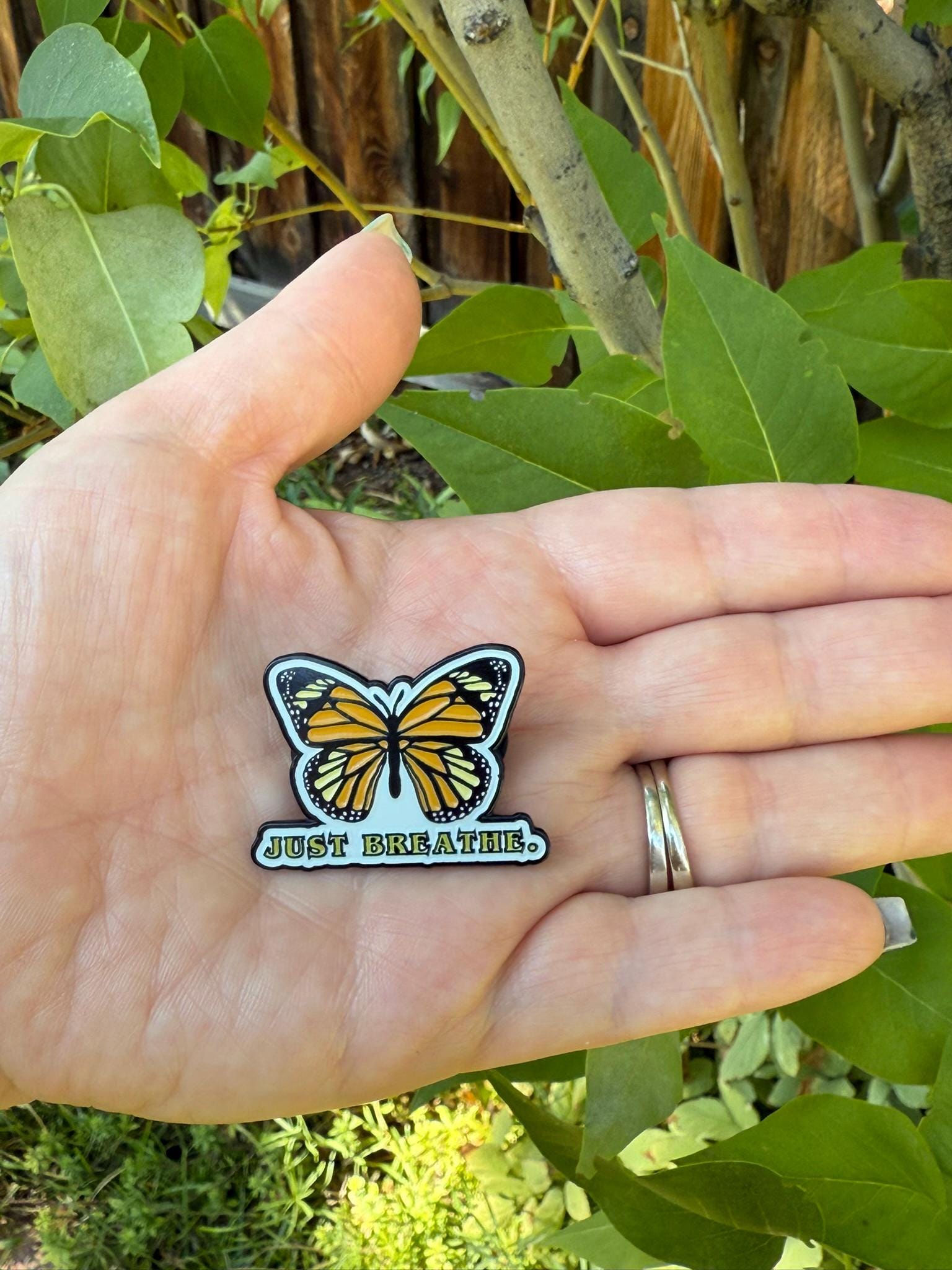 Monarch Butterfly Enamel Pin